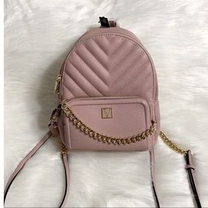 Victoria secret sml blush backpack limited edition